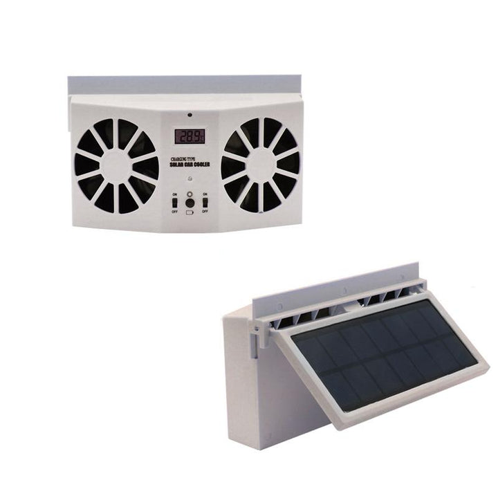 Lisslune | Solar-powered Car Cooler Fan