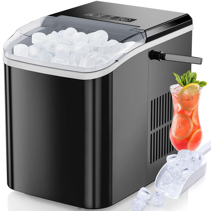 Lisslune | Compact ice maker with self-cleaning function