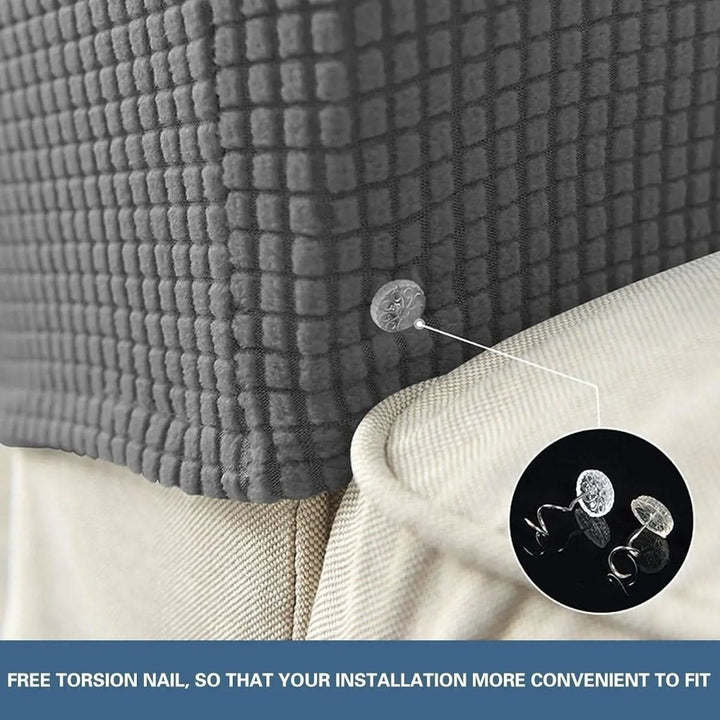 Lisslune | 2-piece waterproof armrest covers with jacquard design