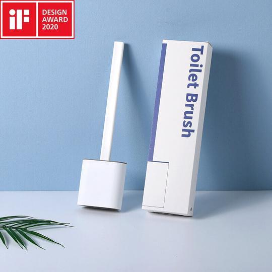 Lisslune | Revolutionary Silicone Flex Toilet Brush with Holder