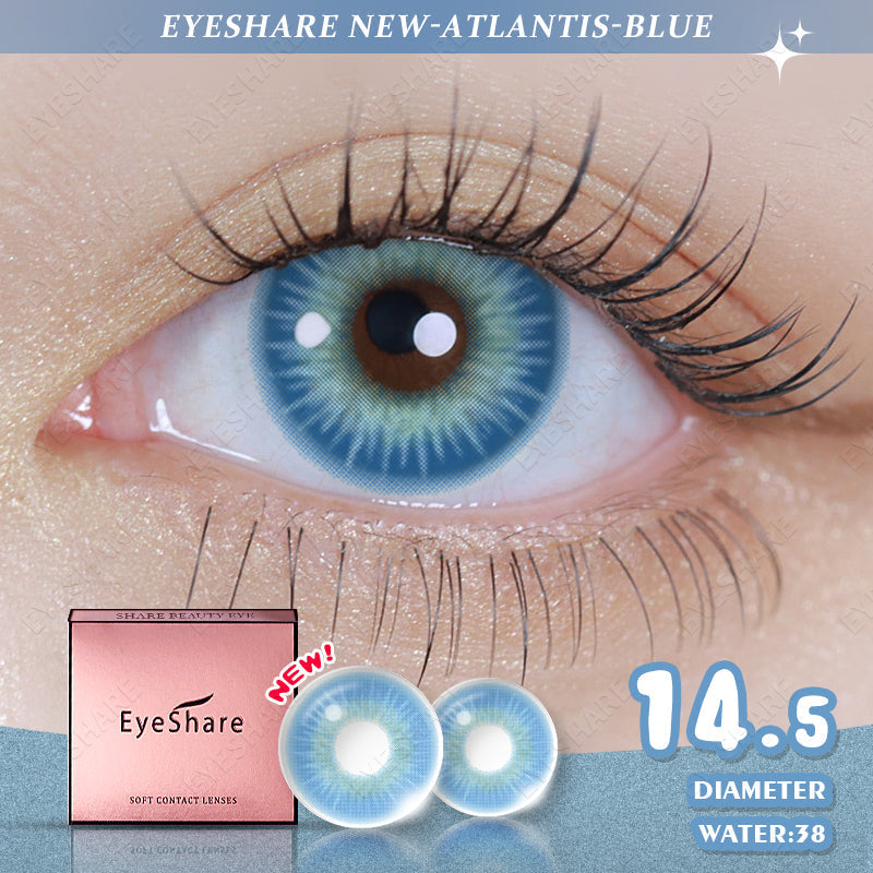 Rynx Atlantis Blue 14.5mm 1 Pair | 1 Year