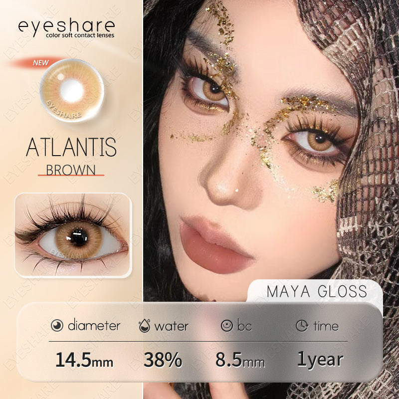Rynx Atlantis Brown 14.5 mm 1 Pair | 1 Year