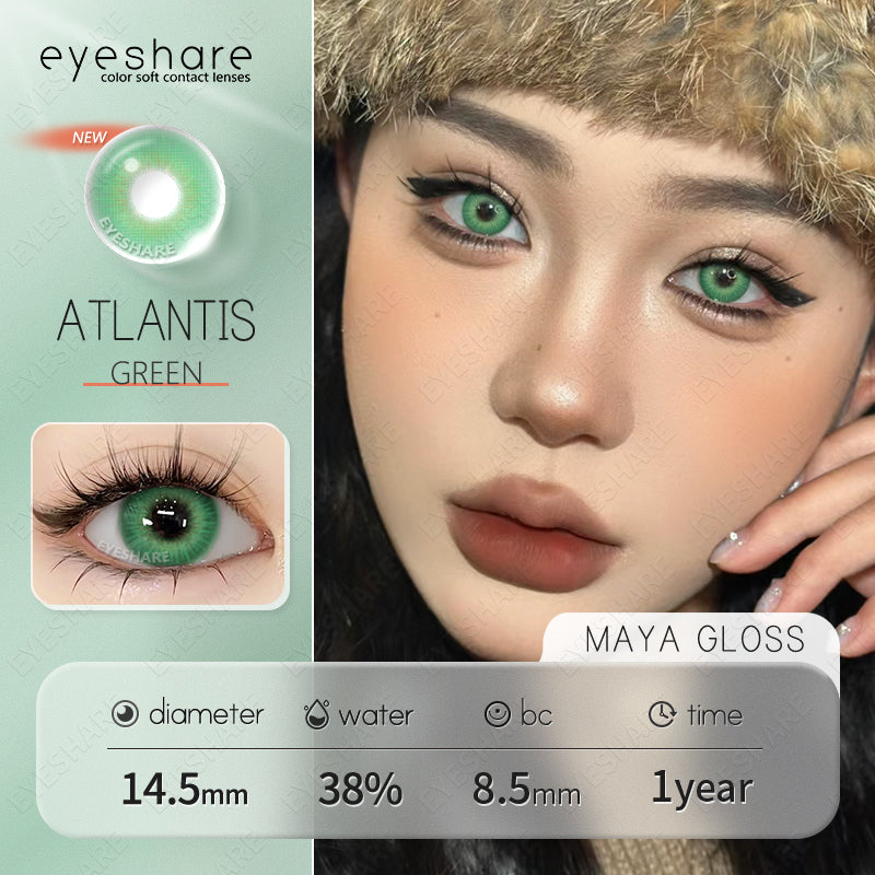 Rynx Atlantis Green 14.5mm 1 Pair | 1 Year