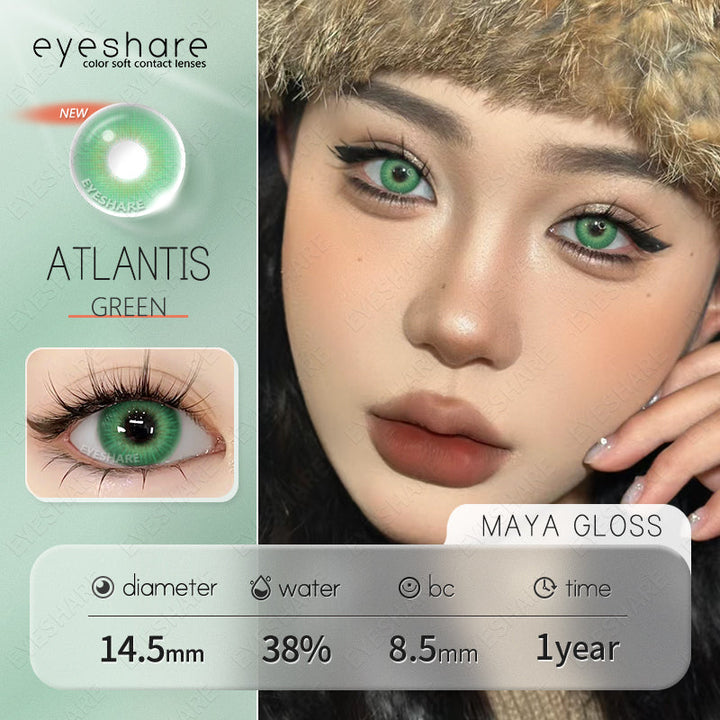 Rynx Atlantis Green 14.5mm 1 Pair | 1 Year