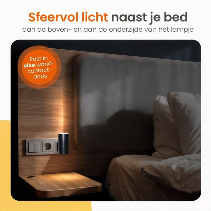 Lisslune | Dimmed light with sensor for bedroom & hallway