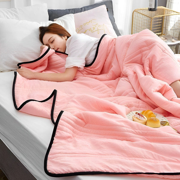 Lisslune | Ice Cooling Blanket – Cooling Summer Blanket for Warm Nights