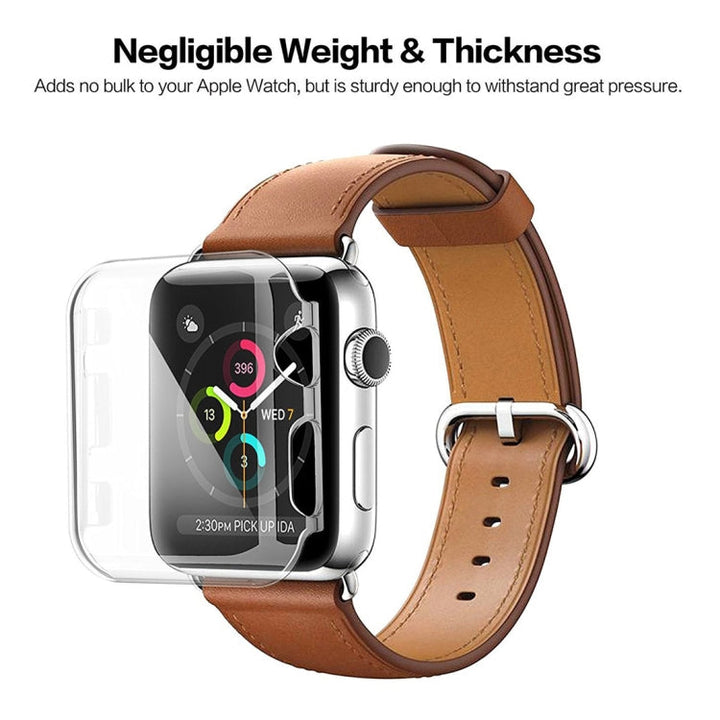 Lisslune | For Apple Watch Series 3 38mm Transparent PC Protective Case