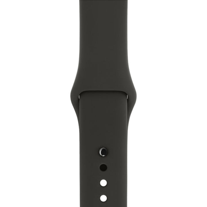 Lisslune | For Apple Watch Series 3 & 2 & 1 38mm Fashion Simple Style Silicone Band (Gray)