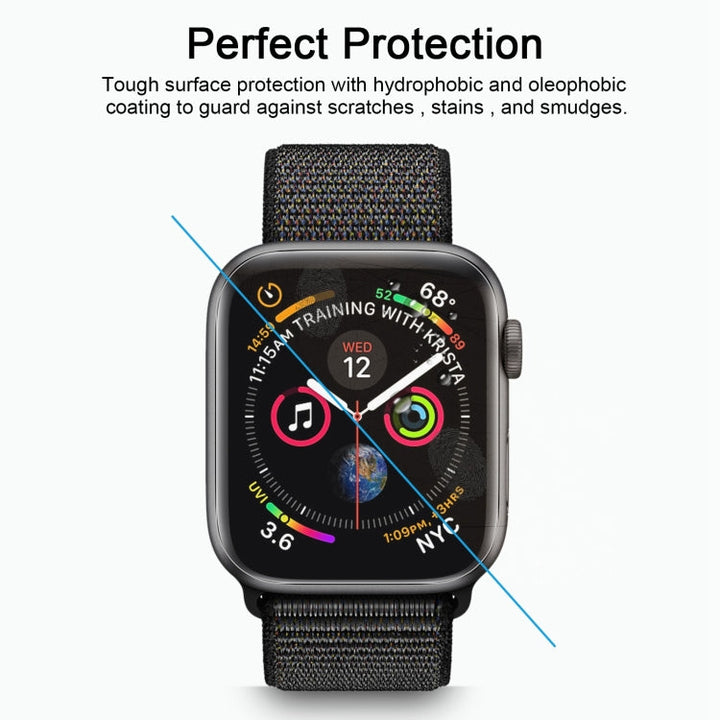 Lisslune | ENKAY Hat-Prince 3D Full-Screen PET Curved Heat Bending HD Screen Protector for Apple Watch Series 4 40mm