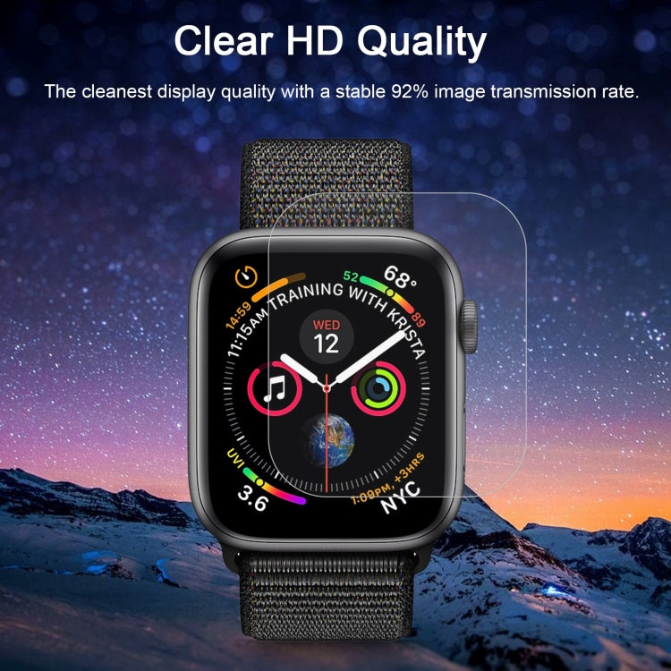 Lisslune | ENKAY Hat-Prince 3D Full-Screen PET Curved Heat Bending HD Screen Protector for Apple Watch Series 4 40mm