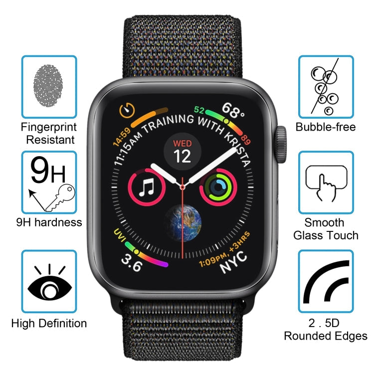 Lisslune | ENKAY Hat-Prince 3D Full-Screen PET Curved Heat Bend HD Screen Protector for Apple Watch Series 4 44mm