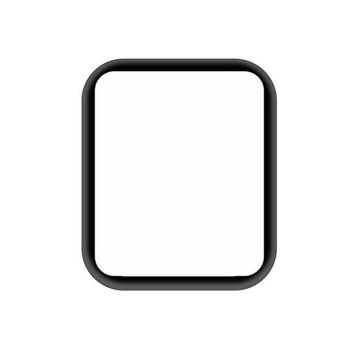 Lisslune | ENKAY Hat-Prince 3D Full-Screen Electroplating PET Curved Heat Bending HD Screen Protector for Apple Watch Series 4 44mm (Black)