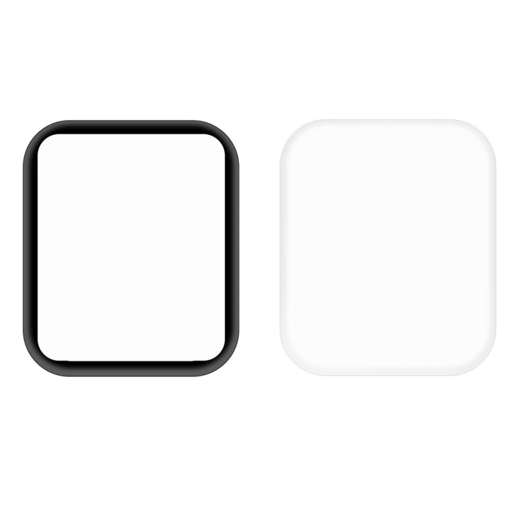 Lisslune | 2 PCS ENKAY Hat-Prince 3D Full Screen PET + 3D Full Screen Electro-Titanization PET Curvature Heat Bending HD Screen Protector for Apple Watch Series 4 44mm