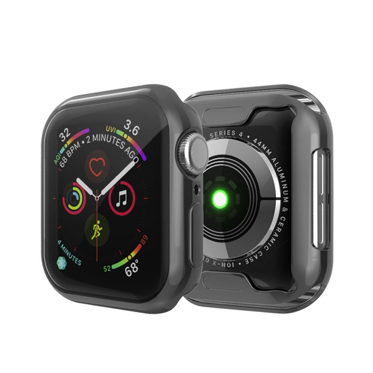 Lisslune | Full Coverage Plating TPU Case for Apple Watch Series 5 & 4 40mm (Black)