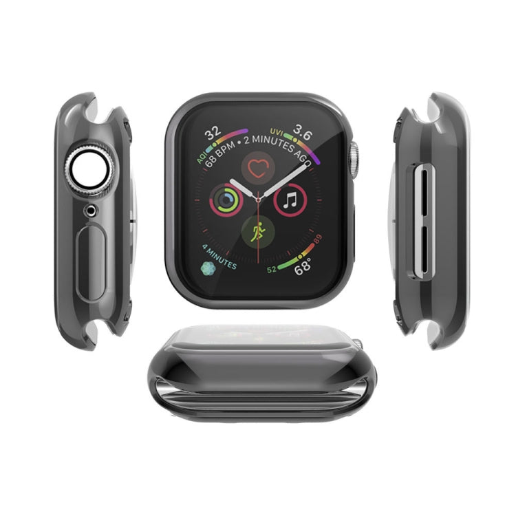 Lisslune | Full Coverage Plating TPU Case for Apple Watch Series 5 & 4 40mm (Black)