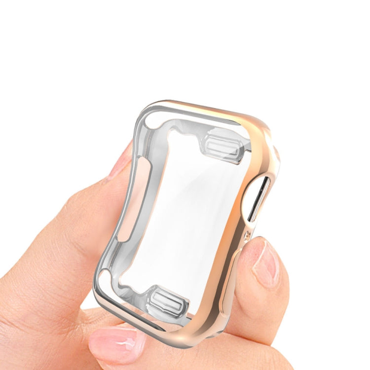 Lisslune | Full Coverage Plating TPU Case for Apple Watch Series 5 & 4 40mm (Rose Gold)