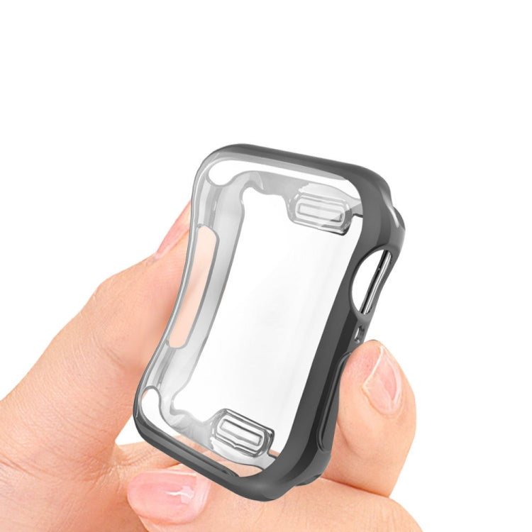 Lisslune | Full Coverage Coating TPU Case for Apple Watch Series 5 & 4 44mm (Black)