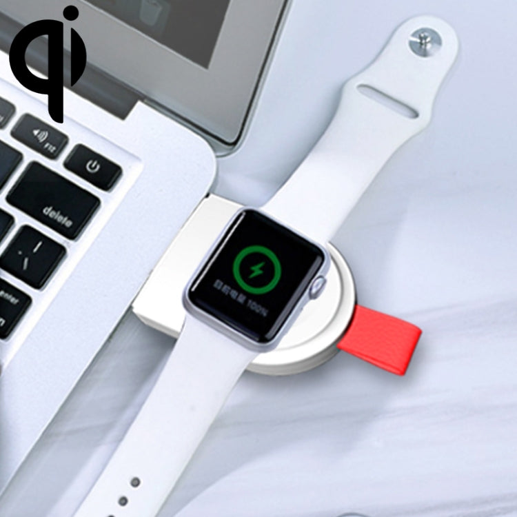 Lisslune | A3 Universal Portable Qi Standard Magnetic Wireless Charger for Apple Watch Series 4 & 3 & 2 & 1