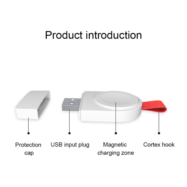 Lisslune | A3 Universal Portable Qi Standard Magnetic Wireless Charger for Apple Watch Series 4 & 3 & 2 & 1