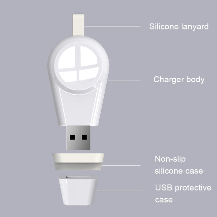 Lisslune | B2 Universal portable Qi standard magnetic USB wireless charger for Apple Watch Series 4 & 3 & 2 & 1