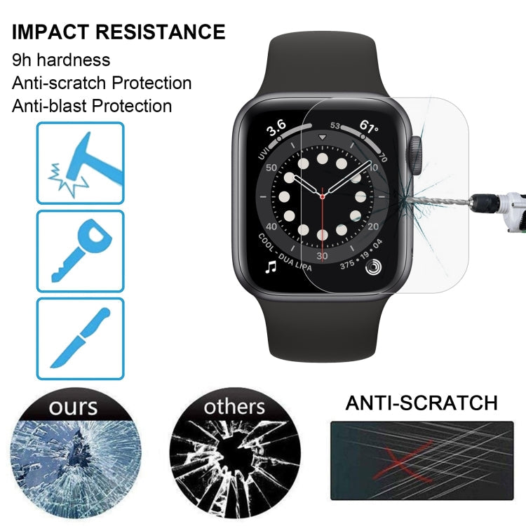 Lisslune | 9H 2.5D Tempered Glass Film for Apple Watch Series 5 / 4 40mm
