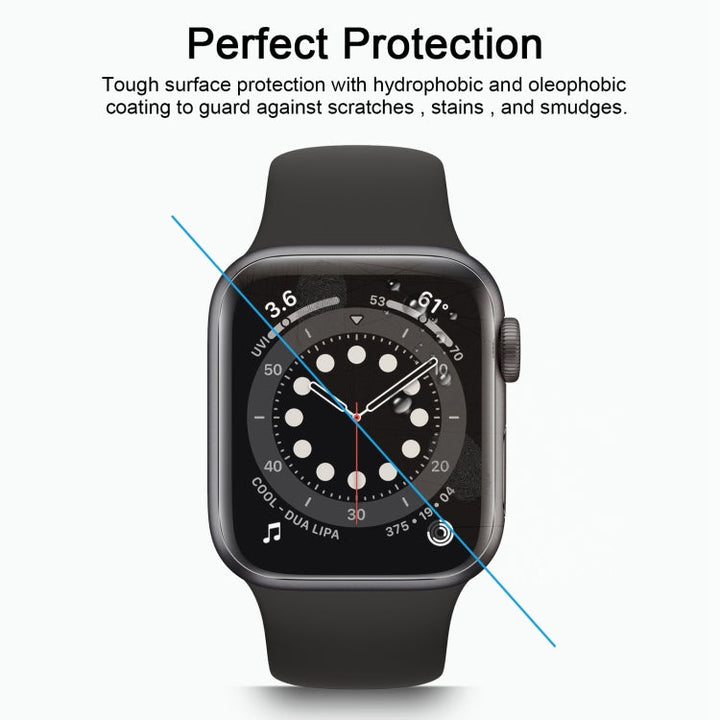 Lisslune | 9H 2.5D Tempered Glass Film for Apple Watch Series 5 / 4 40mm