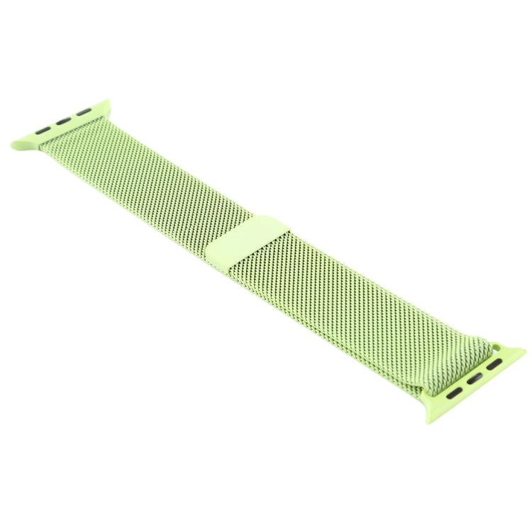 Lisslune | For Apple Watch Ultra 49mm & Watch Ultra 2 49mm / Series 10 46mm / 9 & 8 & 7 45mm / SE 3 & SE 2 & 6 & SE & 5 & 4 44mm / 3 & 2 & 1 42mm Color-changing Magnetic Nylon Watch Strap (Green)