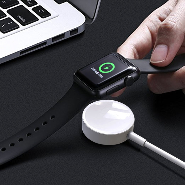 Lisslune | 1m Magnetic Wireless Charger for Apple Watch Series Ultra & 10 / 9 / 8 / 7 / 6 / 5 / 4 / 3 / 2 (White)