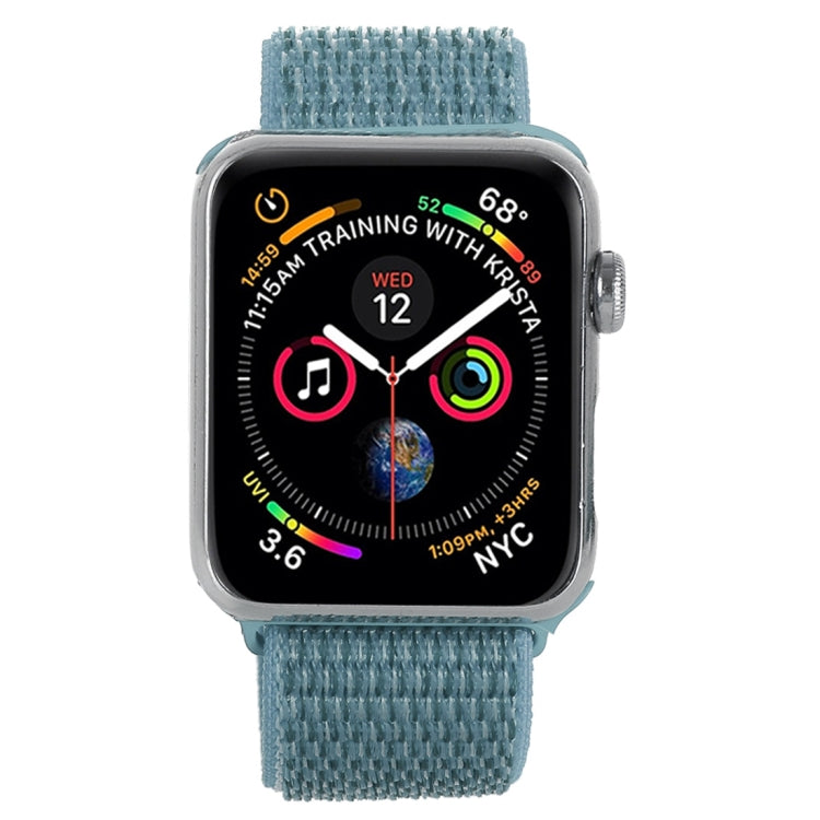 Lisslune | For Apple Watch 46mm / 49mm / 45mm / 44mm Simple stylish nylon watch band with magic bar (Lime Green)