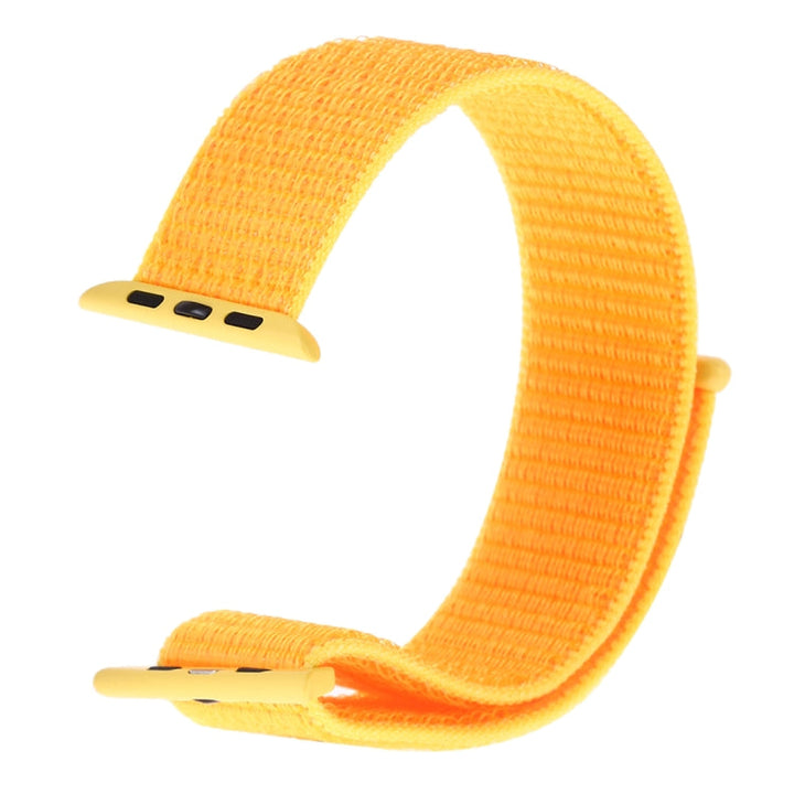 Lisslune | For Apple Watch 46mm / 49mm / 45mm / 44mm Simple Fashion Nylon Watch Band with Magic Wand (Yellow)