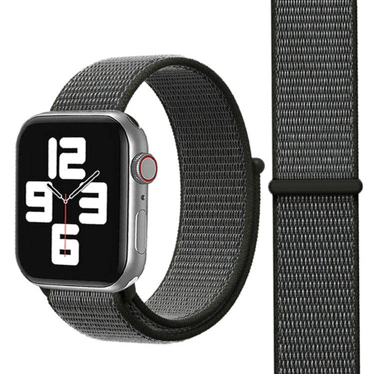 Lisslune | For Apple Watch 42mm / 41mm / 40mm / 38mm Simple Fashion Nylon Watch Band with Magic Wand (Gray)