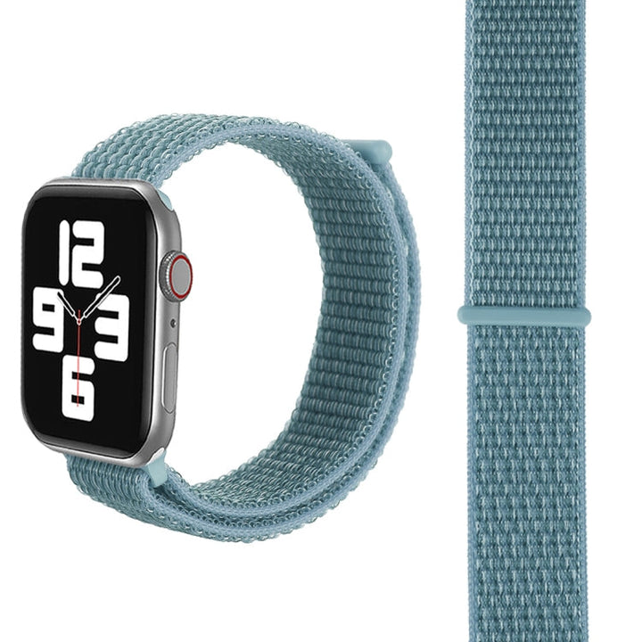 Lisslune | For Apple Watch 42mm / 41mm / 40mm / 38mm Simple Fashion Nylon Watch Band with Magic Stick (Lime Green)