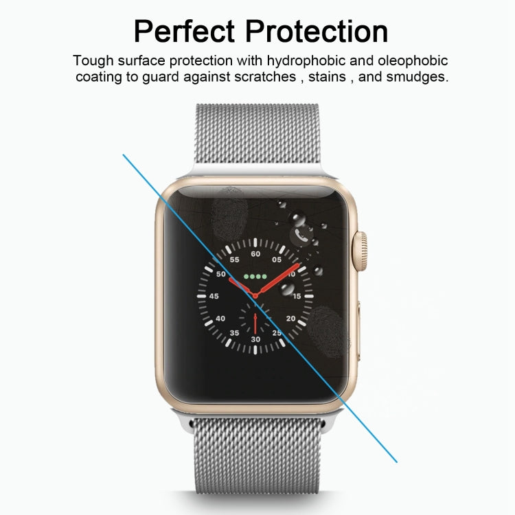 Lisslune | 2 PCS ENKAY Hat-Prince for Apple Watch 38 mm 0.2mm 9H surface hardness 2.15D explosion-proof tempered glass screen protector