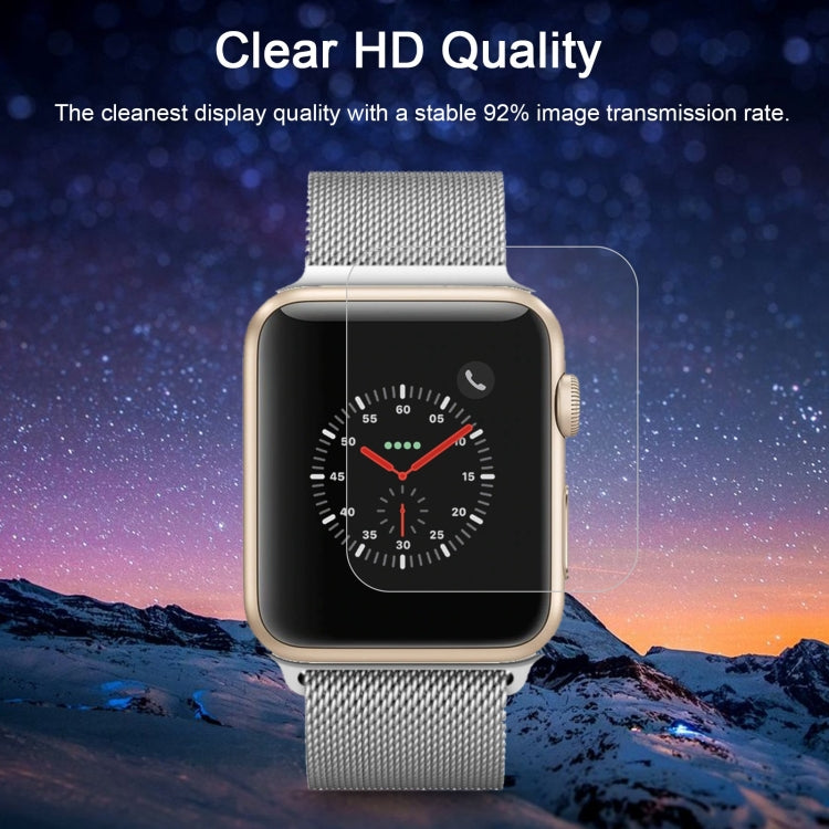 Lisslune | 2 PCS ENKAY Hat-Prince for Apple Watch 38 mm 0.2mm 9H surface hardness 2.15D explosion-proof tempered glass screen protector
