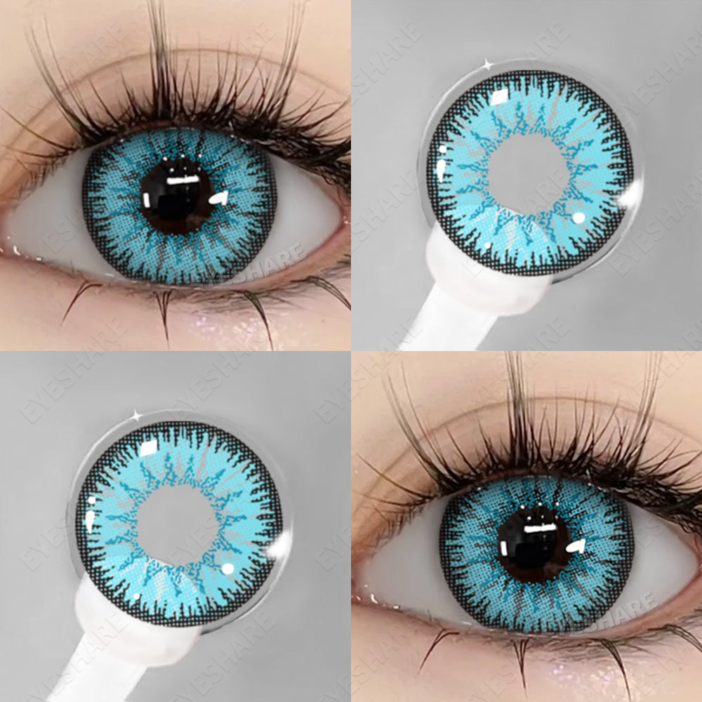 Rynx Cosplay AYY Blue 14.5mm 1 Pair | 1 Year