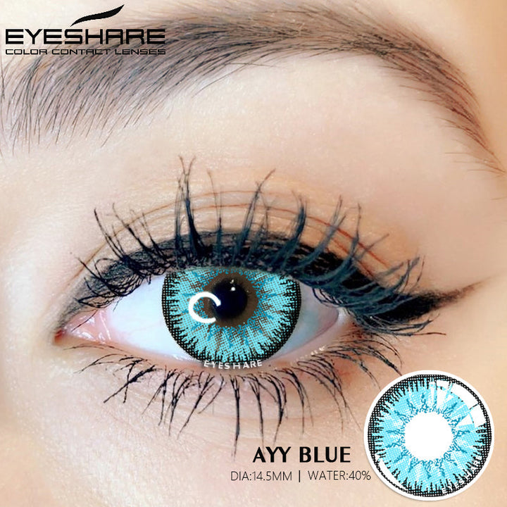 Rynx Cosplay AYY Blue 14.5mm 1 Pair | 1 Year