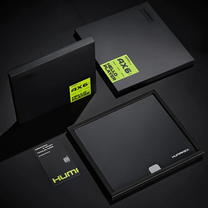 Lisslune | Tempered Glass Anti-Slip Dual-Sided Mouse Pad