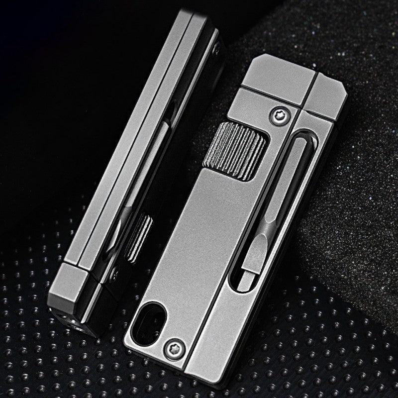 Lisslune | Multifunctional Titanium Alloy Wrench Screwdriver Keychain