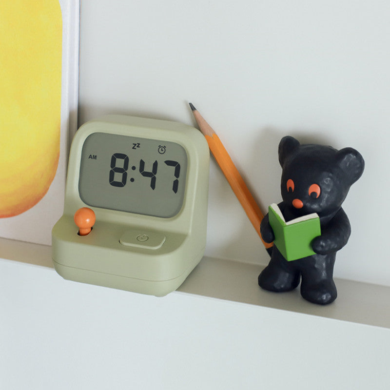 Lisslune | Creative Retro Game Console With Timer Alarm Clock