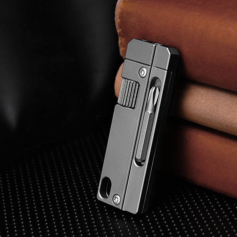 Lisslune | Multifunctional Titanium Alloy Wrench Screwdriver Keychain