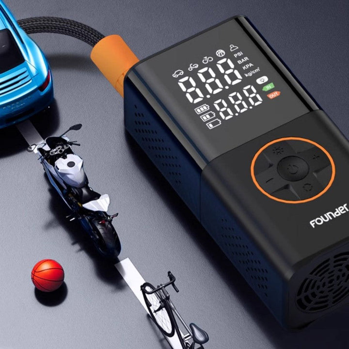 Lisslune | Car Wireless Portable Tire Inflator With Tire Pressure Monitoring