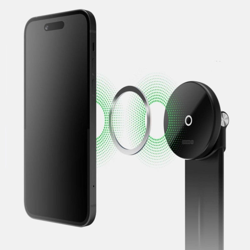 Lisslune | Foldable Magnetic Wireless Charging Car Phone Mount
