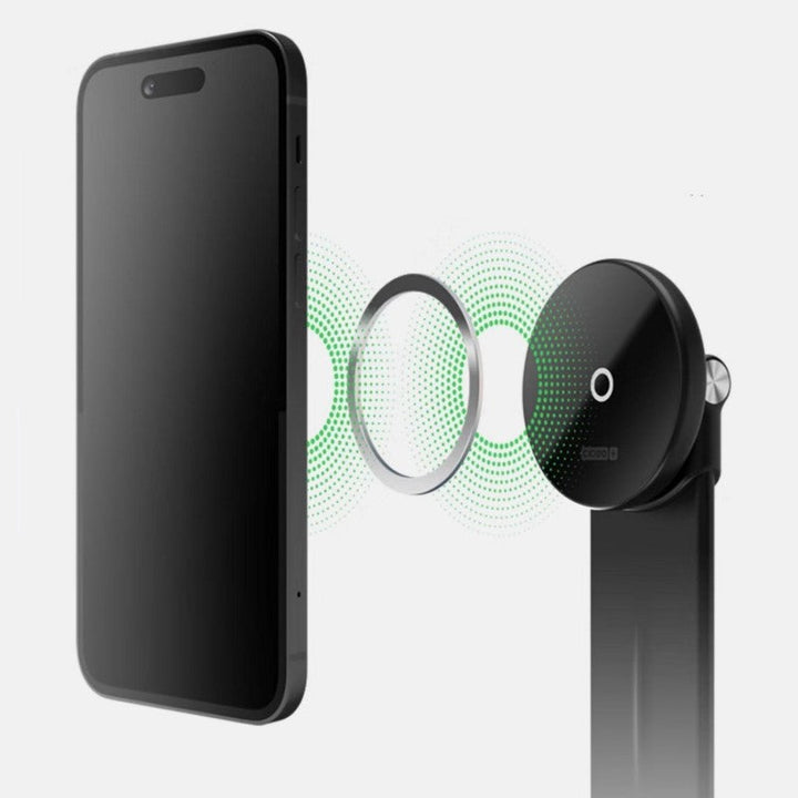 Lisslune | Foldable Magnetic Wireless Charging Car Phone Mount