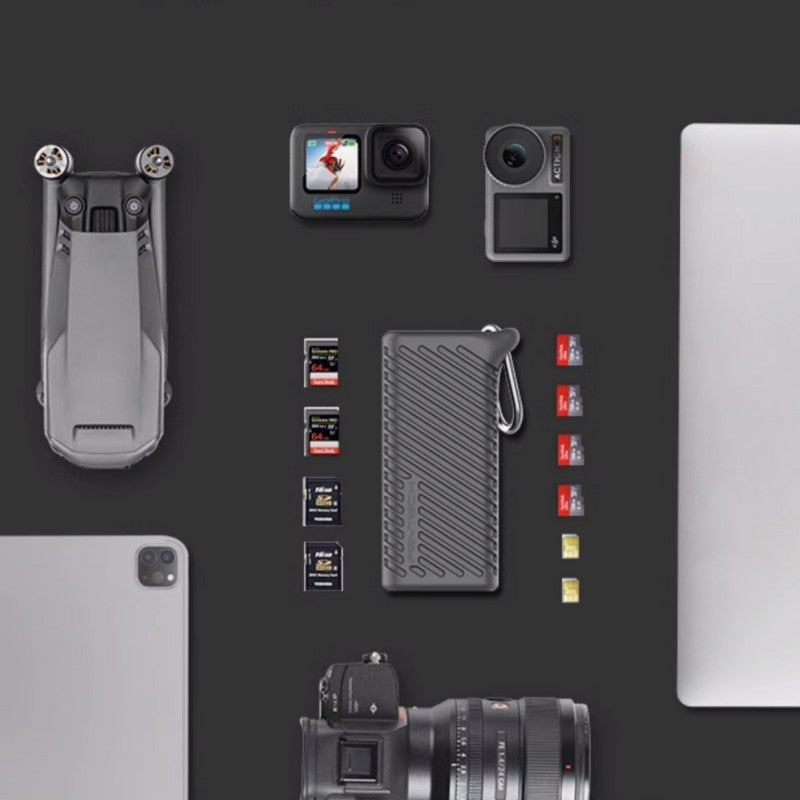 Lisslune | High-Speed SD/TF Memory Card Storage And Reader Box