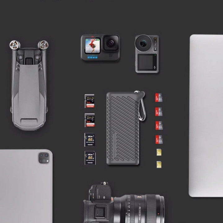 Lisslune | High-Speed SD/TF Memory Card Storage And Reader Box