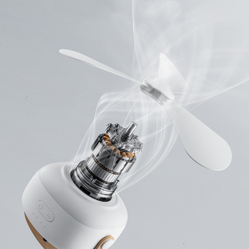 Lisslune | Multifunctional Portable Silent Electric Fan Light