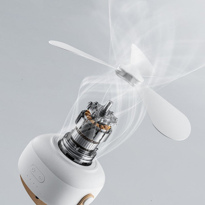 Lisslune | Multifunctional Portable Silent Electric Fan Light
