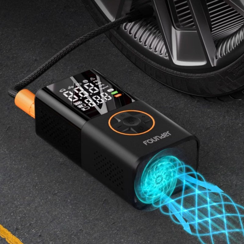 Lisslune | Car Wireless Portable Tire Inflator With Tire Pressure Monitoring