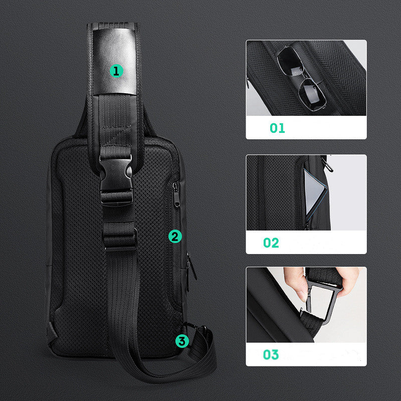 Lisslune | Men's Business Casual Shoulder Bag