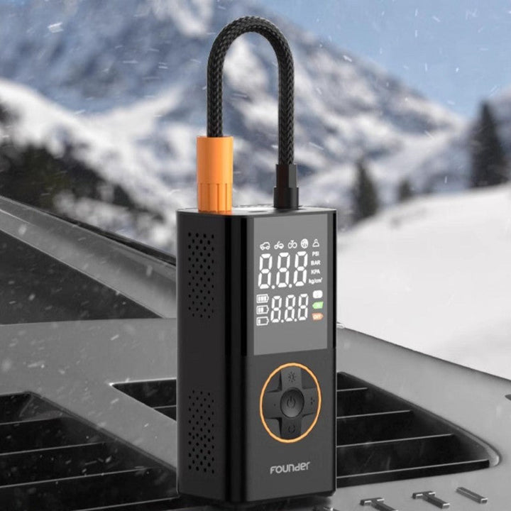 Lisslune | Car Wireless Portable Tire Inflator With Tire Pressure Monitoring